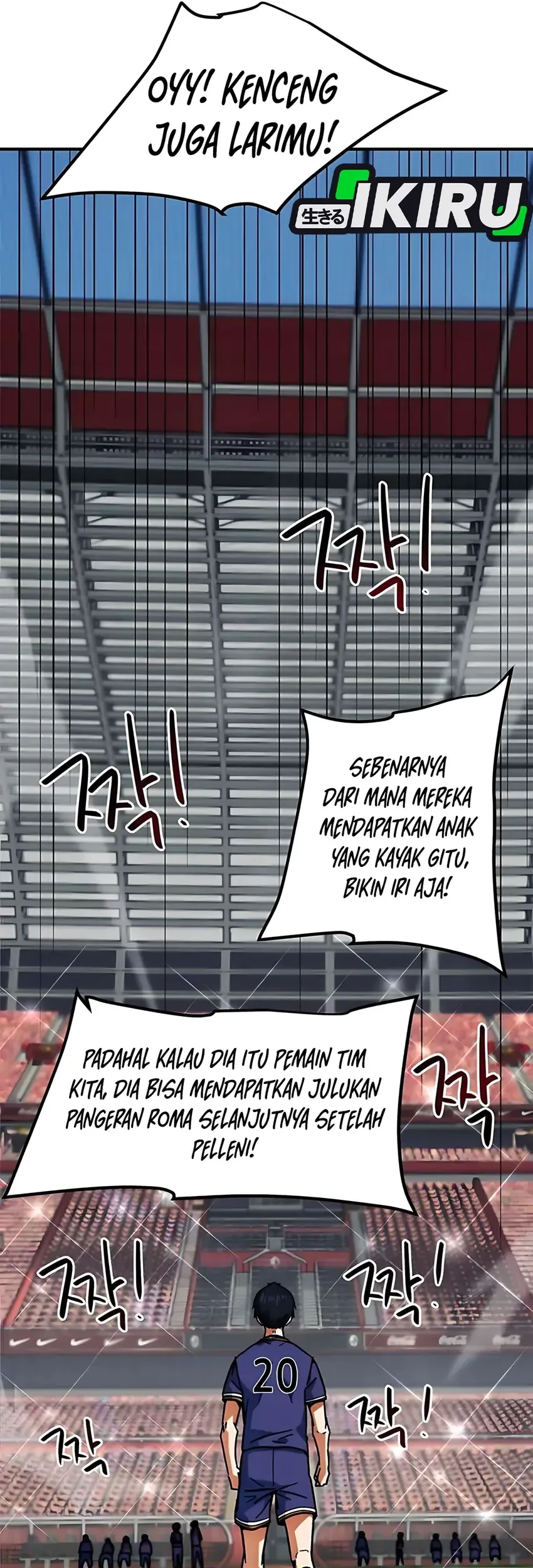 I’m Being Misunderstood as a Soccer Genius Chapter 38 - halaman 15