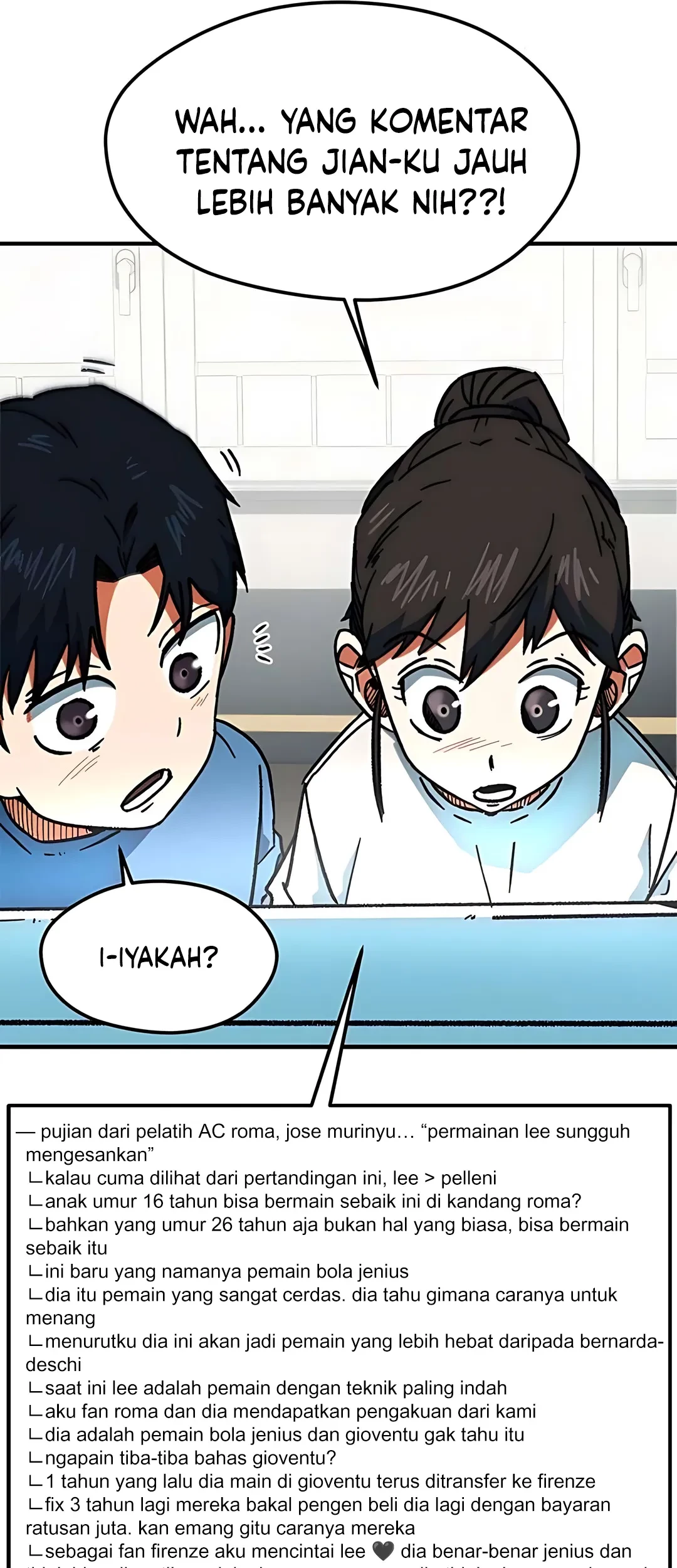 I’m Being Misunderstood as a Soccer Genius Chapter 39 - halaman 15