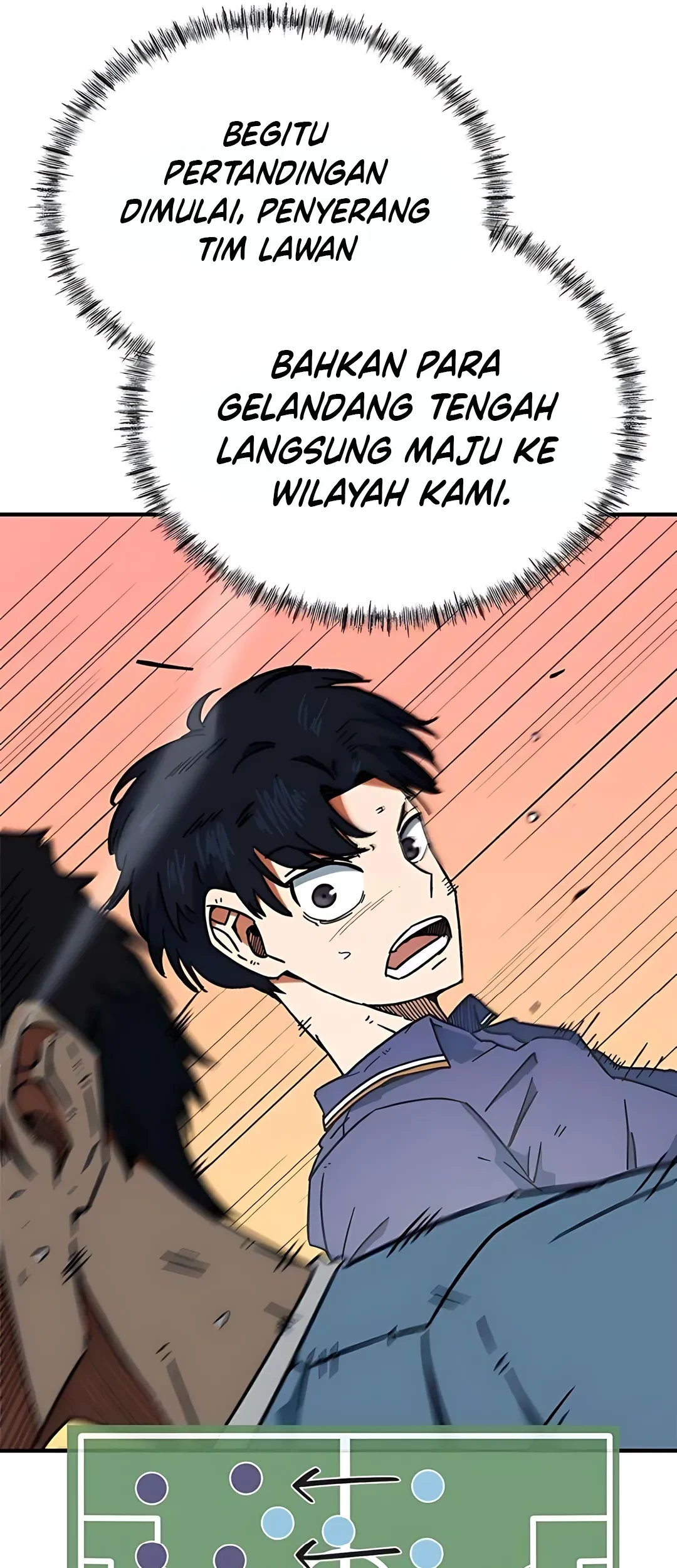 I’m Being Misunderstood as a Soccer Genius Chapter 39 - halaman 55