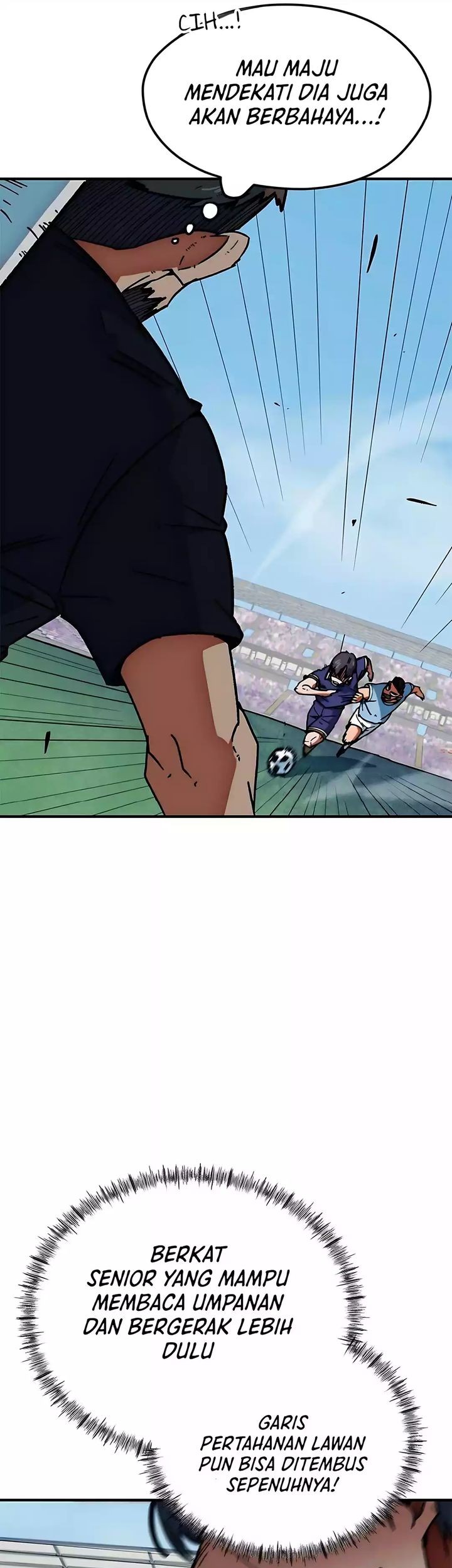 I’m Being Misunderstood as a Soccer Genius Chapter 40 - halaman 34