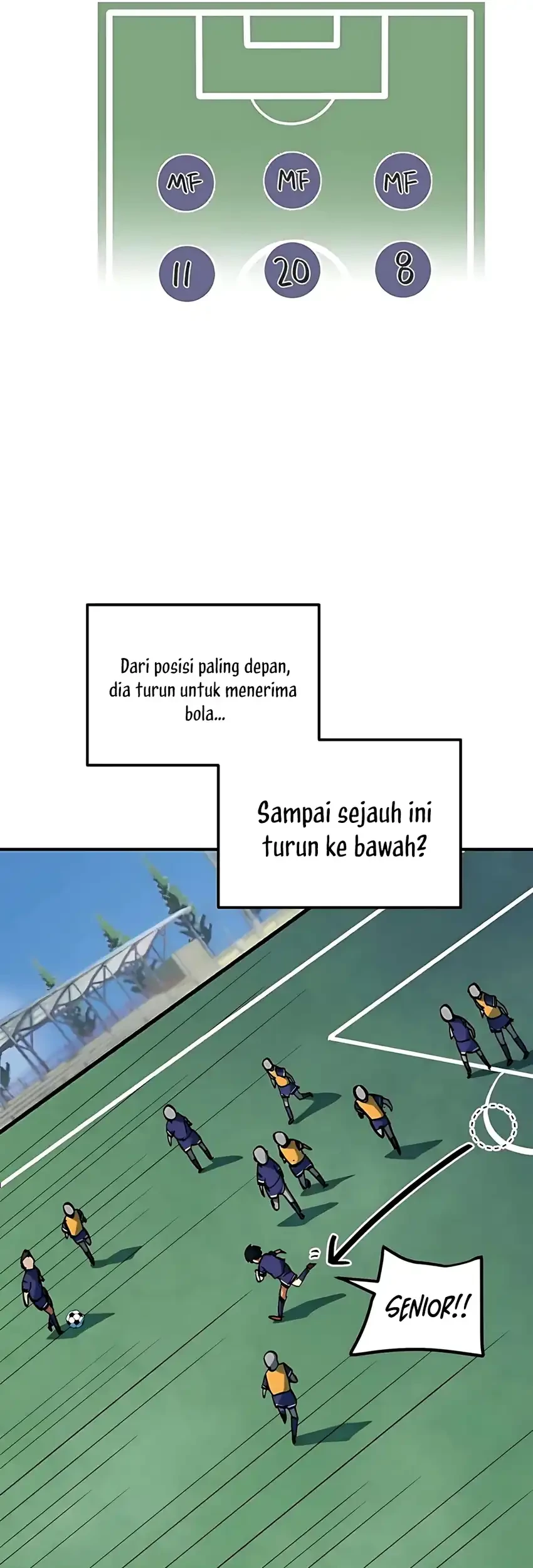 I’m Being Misunderstood as a Soccer Genius Chapter 46 - halaman 78