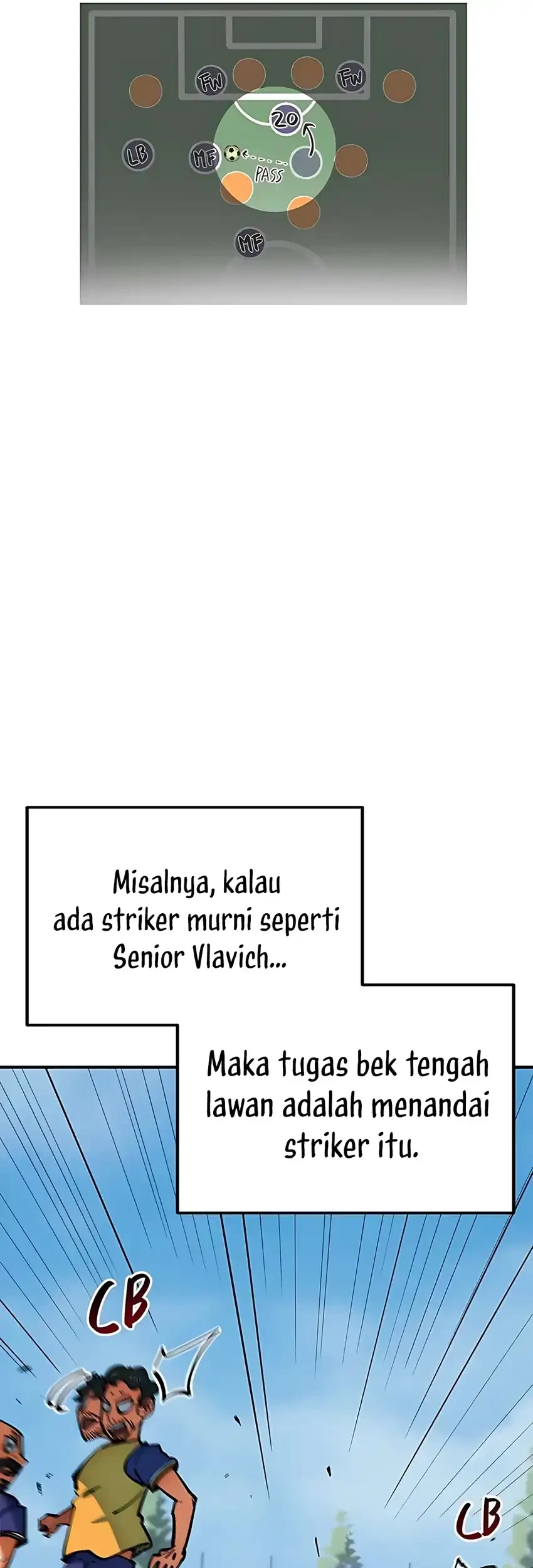 I’m Being Misunderstood as a Soccer Genius Chapter 46 - halaman 84