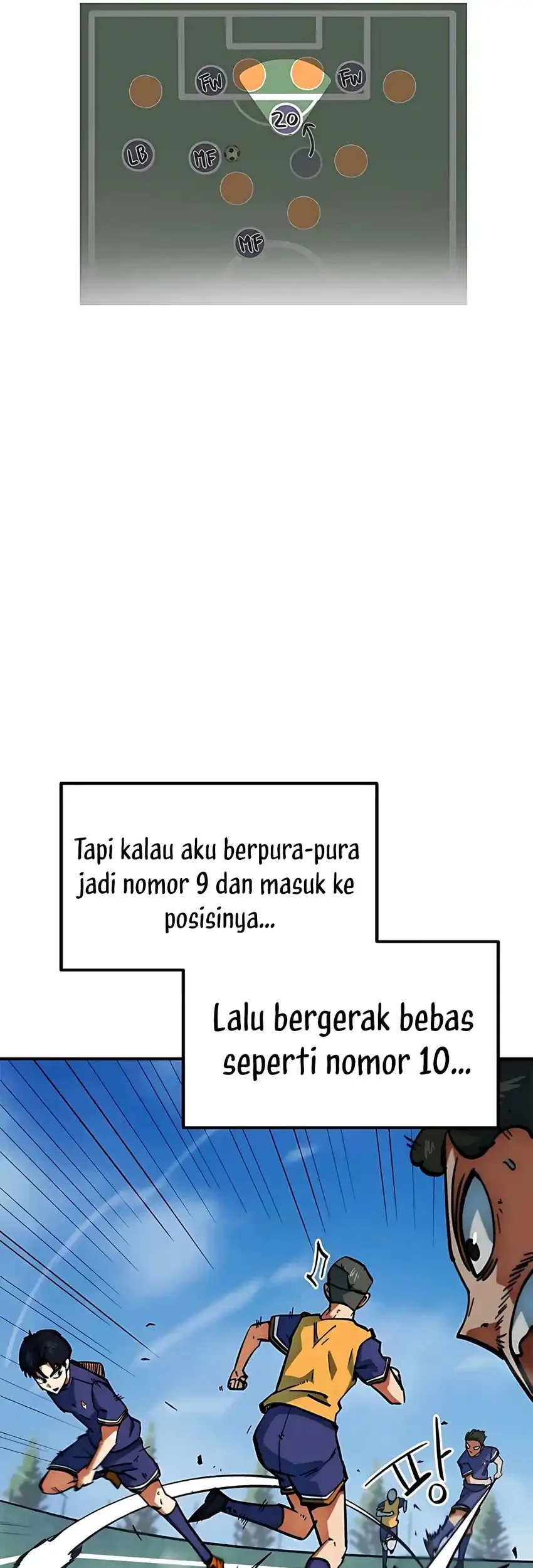 I’m Being Misunderstood as a Soccer Genius Chapter 46 - halaman 86