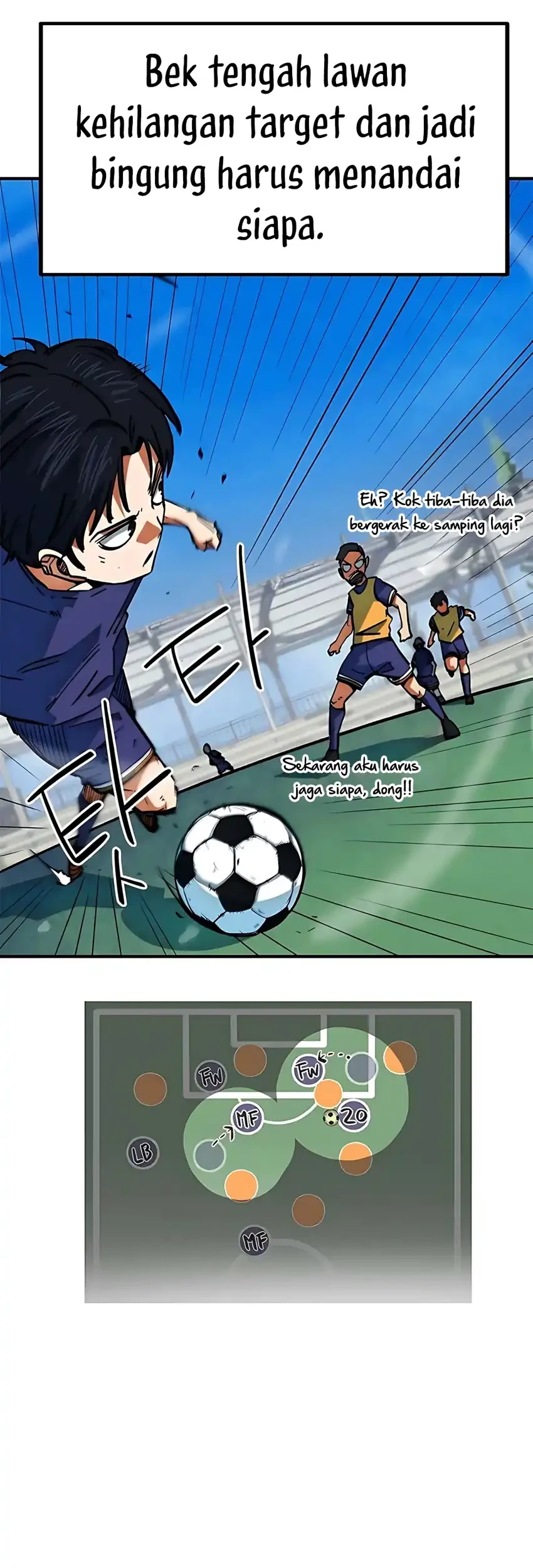 I’m Being Misunderstood as a Soccer Genius Chapter 46 - halaman 88