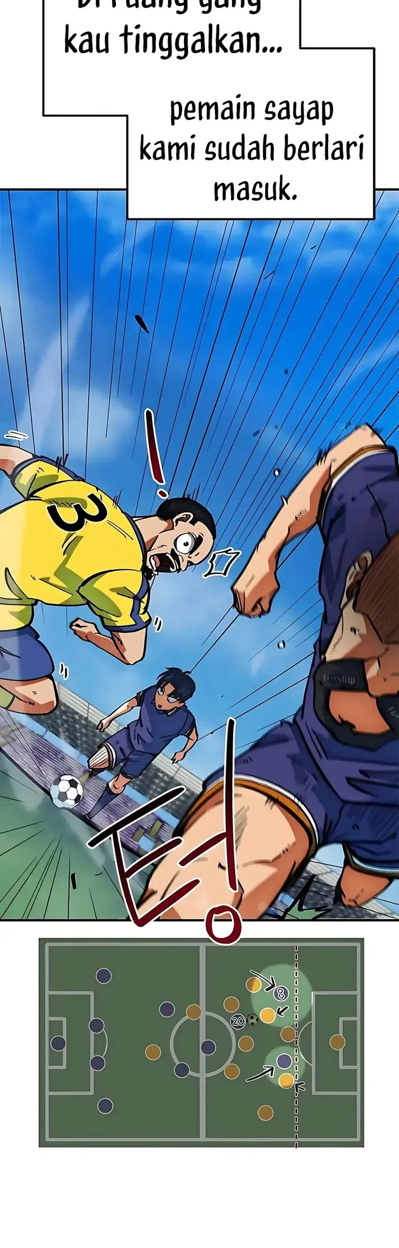 I’m Being Misunderstood as a Soccer Genius Chapter 47 - halaman 53