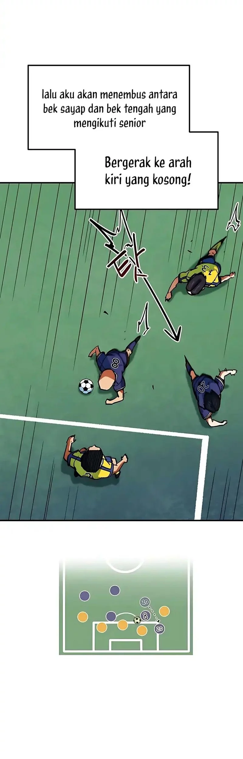 I’m Being Misunderstood as a Soccer Genius Chapter 47 - halaman 73