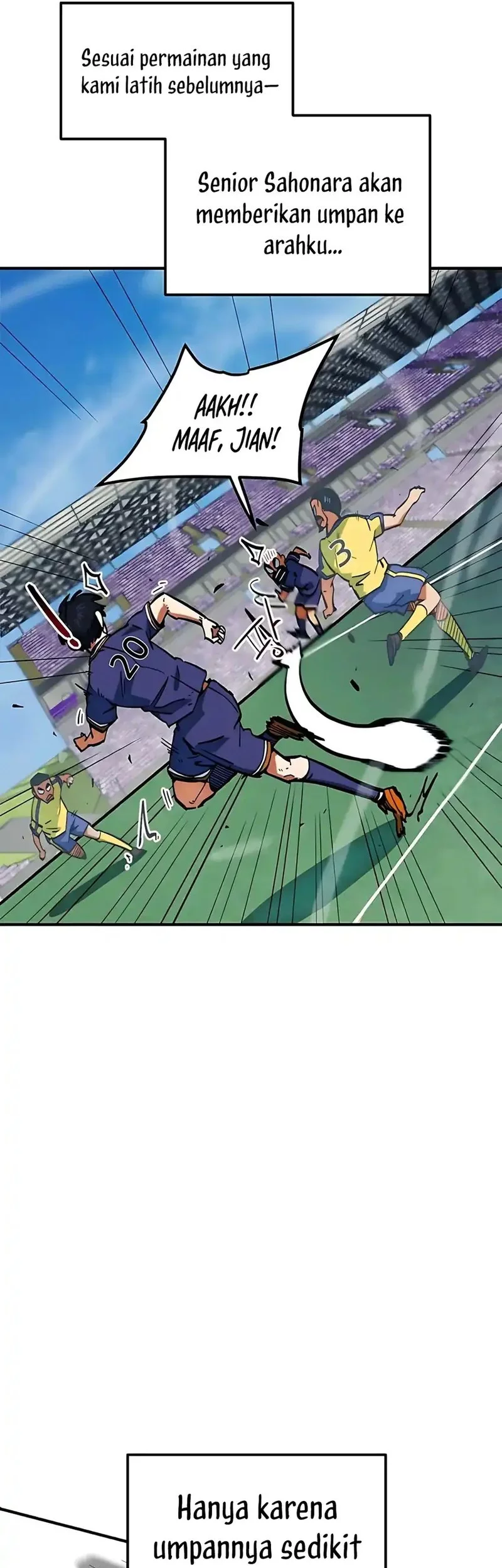 I’m Being Misunderstood as a Soccer Genius Chapter 47 - halaman 76