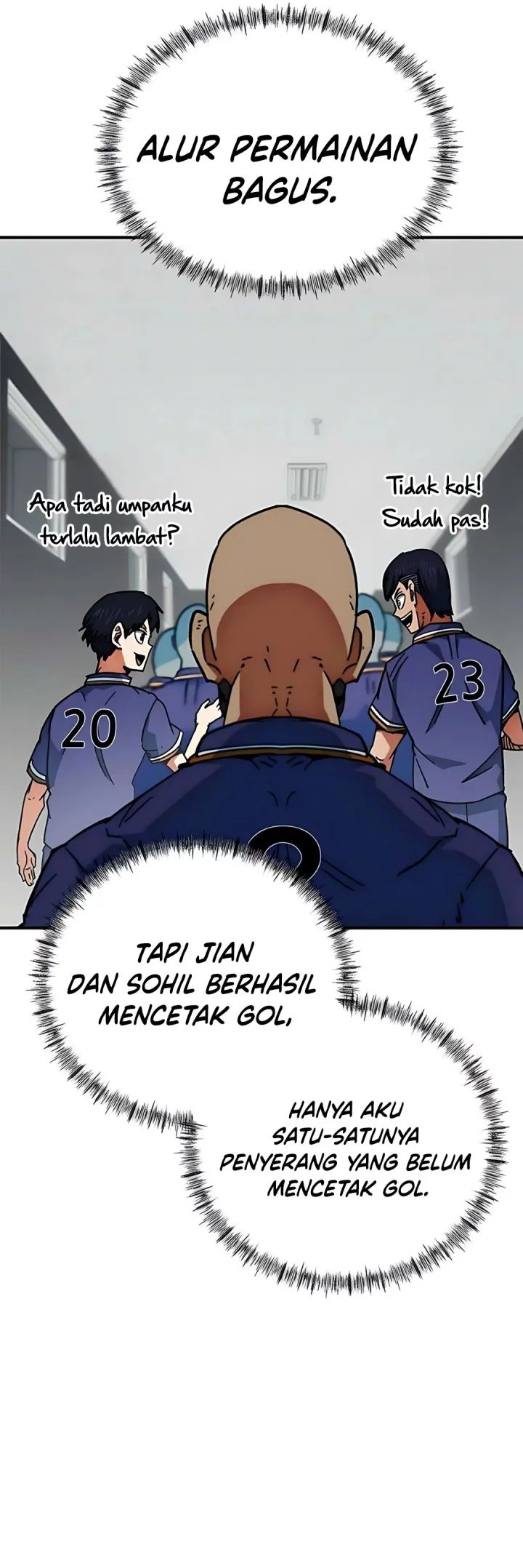 I’m Being Misunderstood as a Soccer Genius Chapter 48 - halaman 34