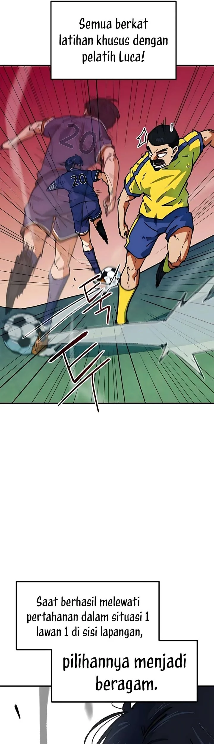 I’m Being Misunderstood as a Soccer Genius Chapter 48 - halaman 58