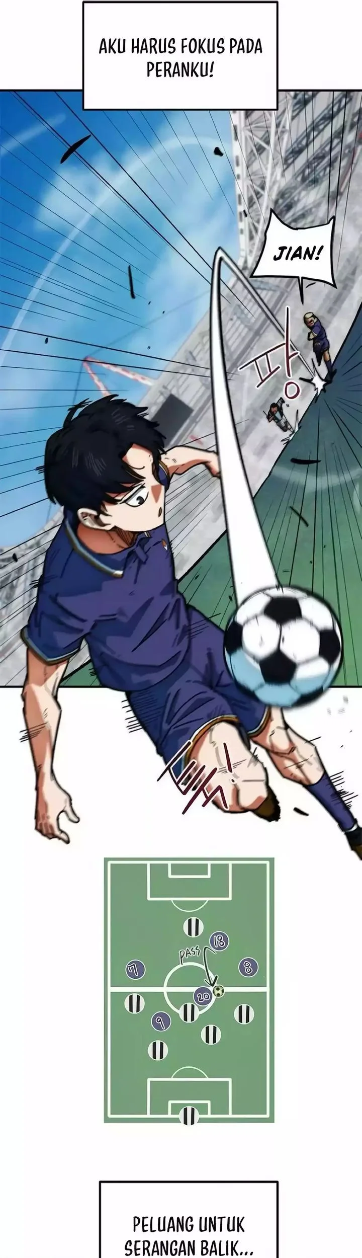 I’m Being Misunderstood as a Soccer Genius Chapter 53 - halaman 10