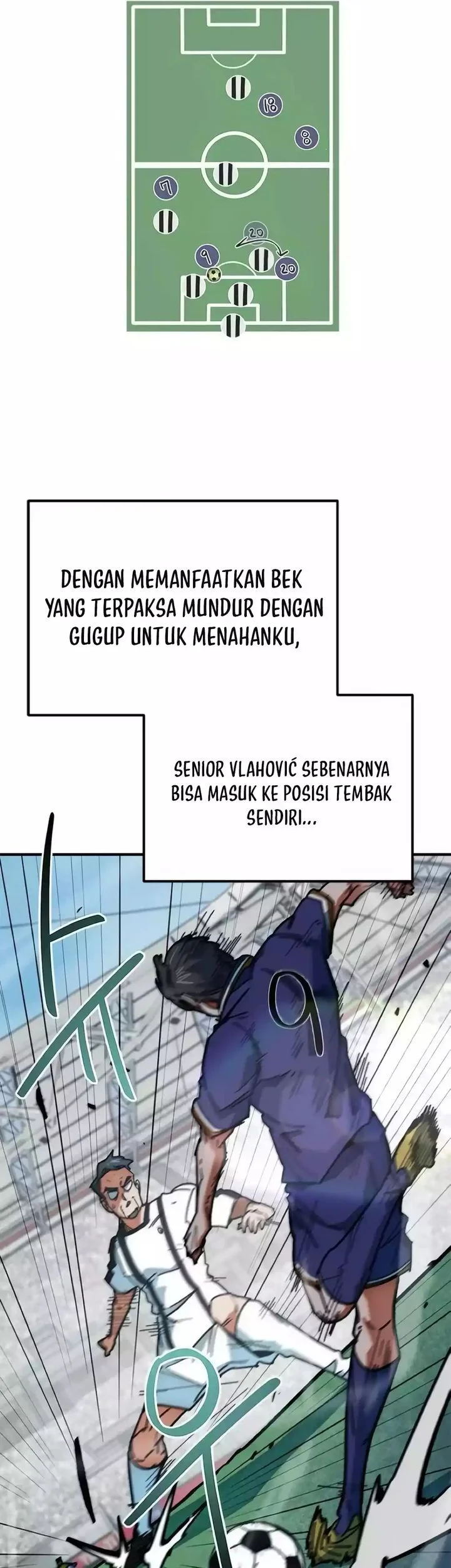 I’m Being Misunderstood as a Soccer Genius Chapter 53 - halaman 18
