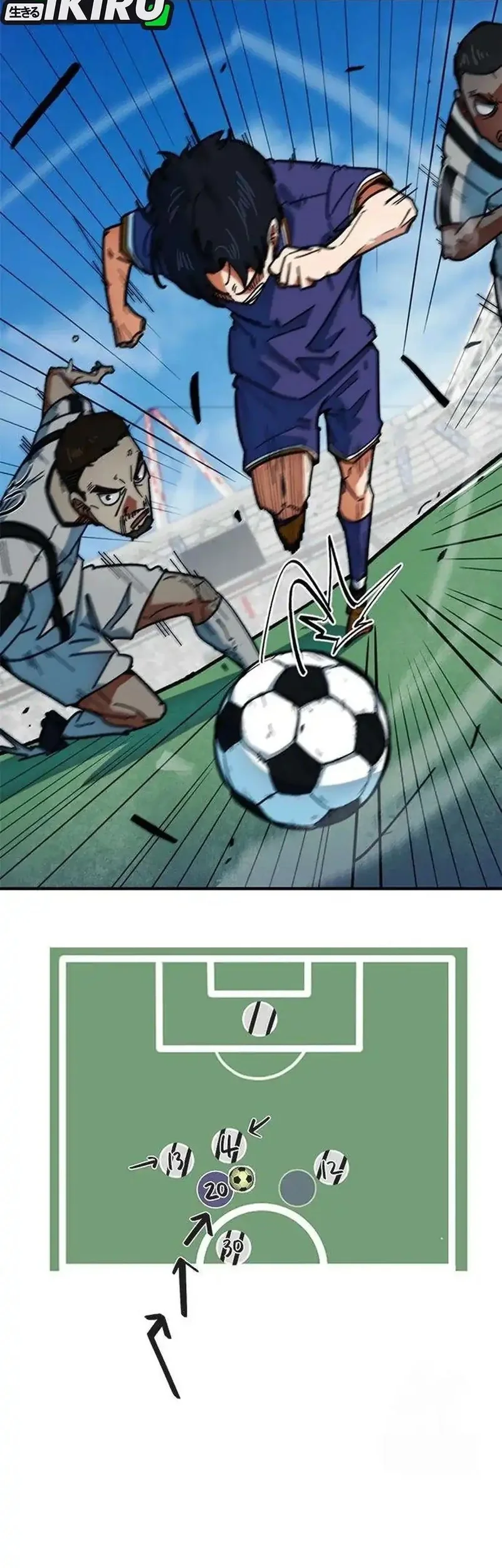 I’m Being Misunderstood as a Soccer Genius Chapter 54 - halaman 61