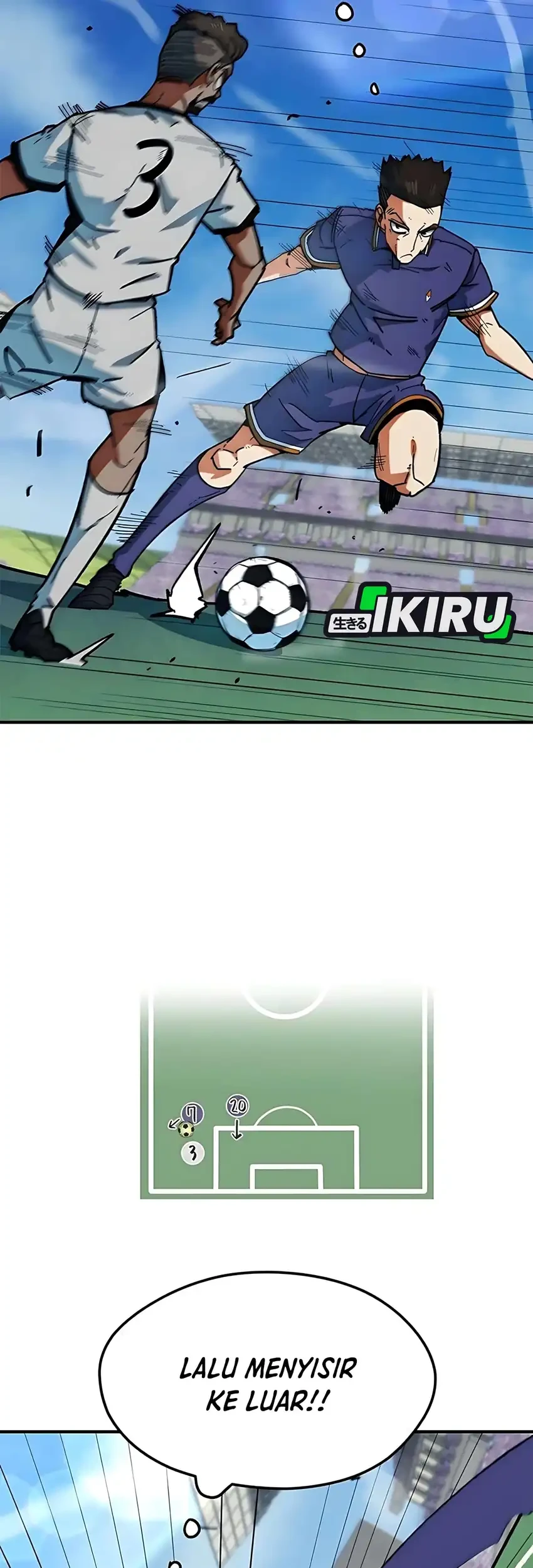 I’m Being Misunderstood as a Soccer Genius Chapter 57 - halaman 40