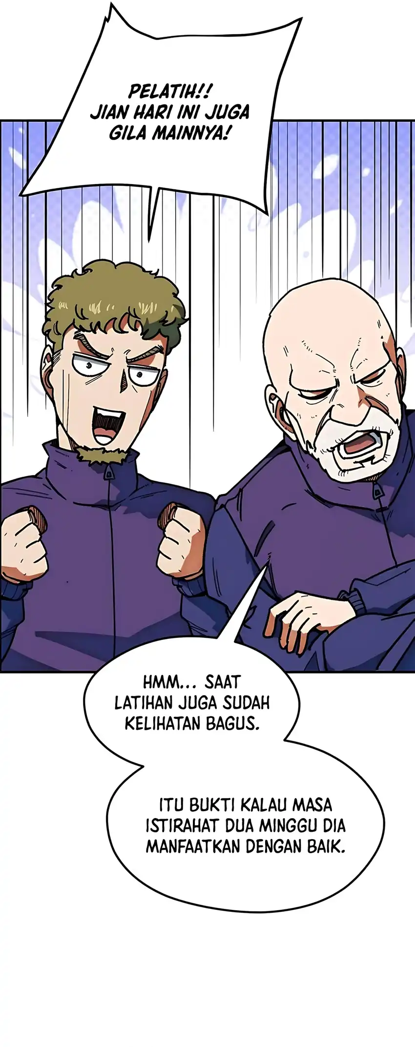 I’m Being Misunderstood as a Soccer Genius Chapter 57 - halaman 55