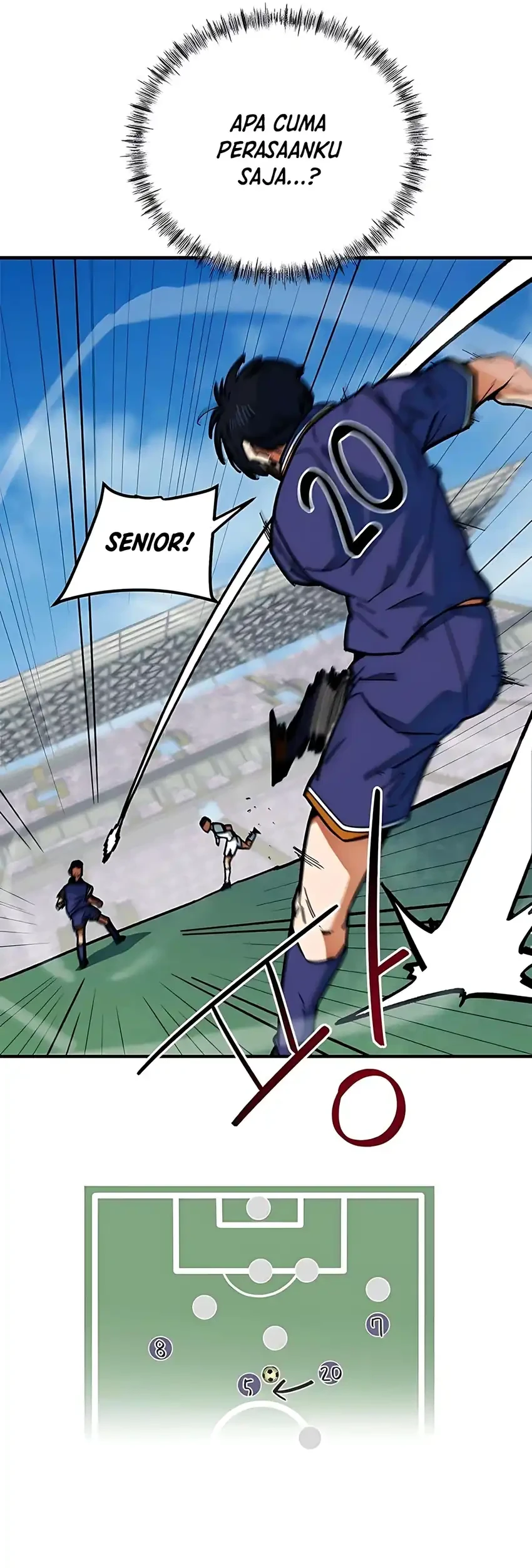I’m Being Misunderstood as a Soccer Genius Chapter 57 - halaman 65