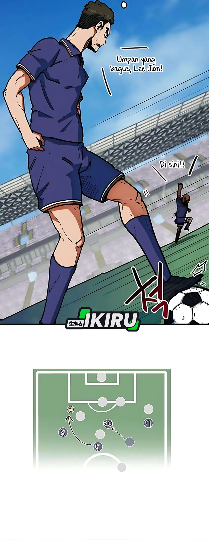 I’m Being Misunderstood as a Soccer Genius Chapter 57 - halaman 67
