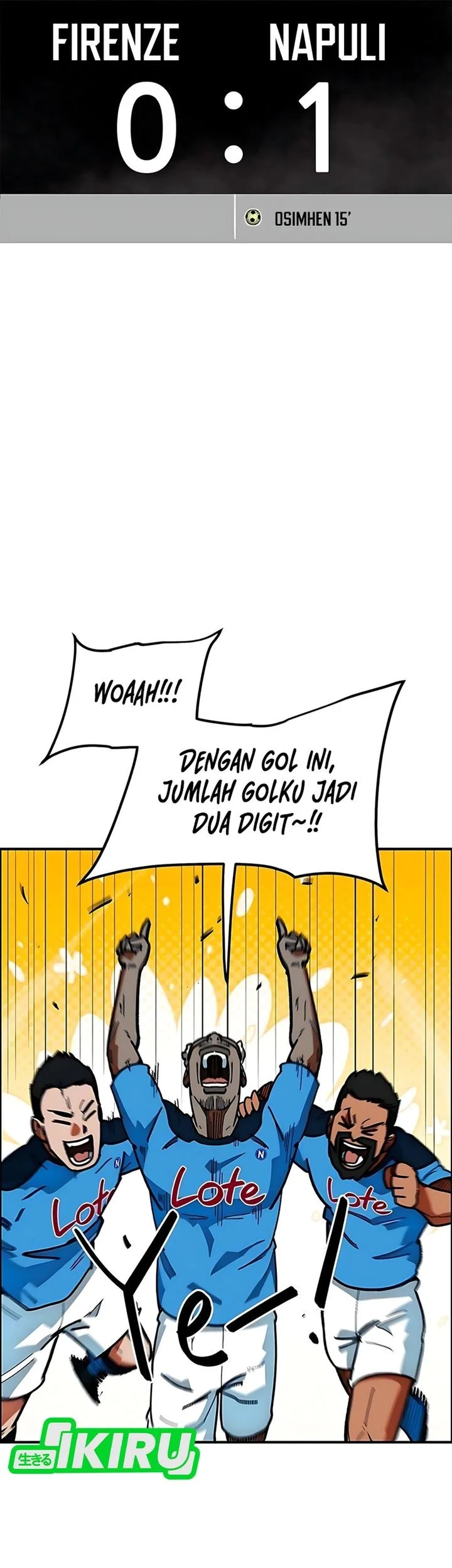 I’m Being Misunderstood as a Soccer Genius Chapter 58 - halaman 47