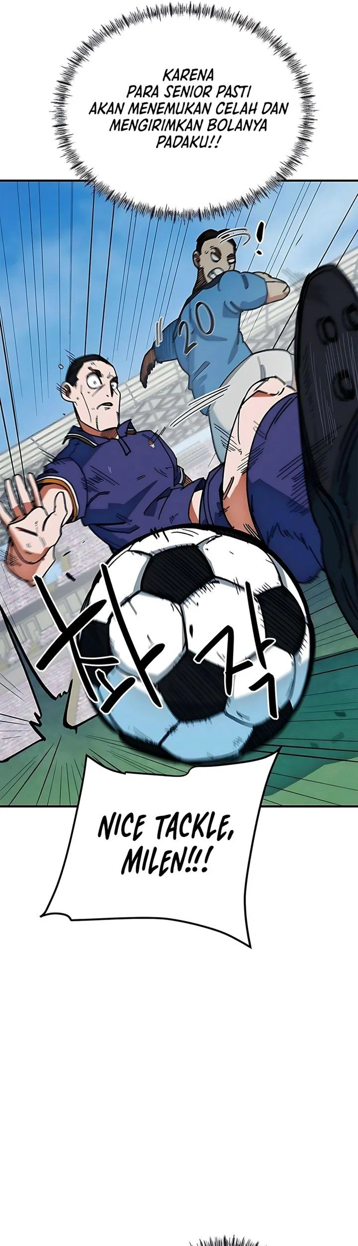I’m Being Misunderstood as a Soccer Genius Chapter 58 - halaman 57