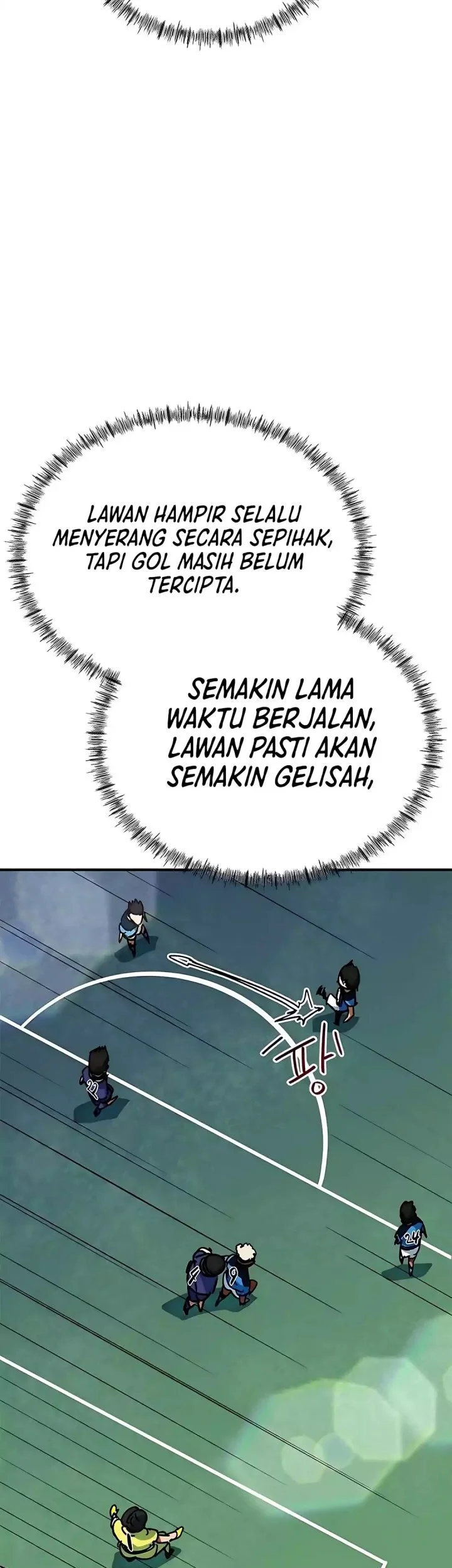 I’m Being Misunderstood as a Soccer Genius Chapter 59 - halaman 45