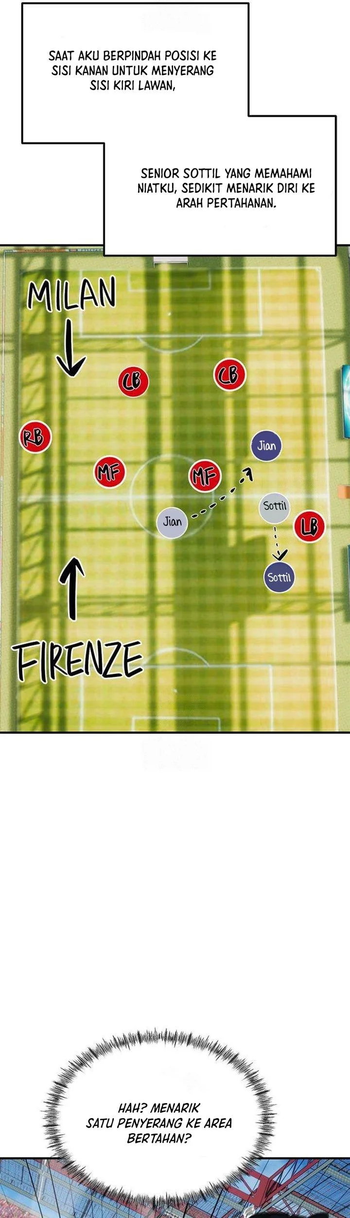 I’m Being Misunderstood as a Soccer Genius Chapter 61 - halaman 52