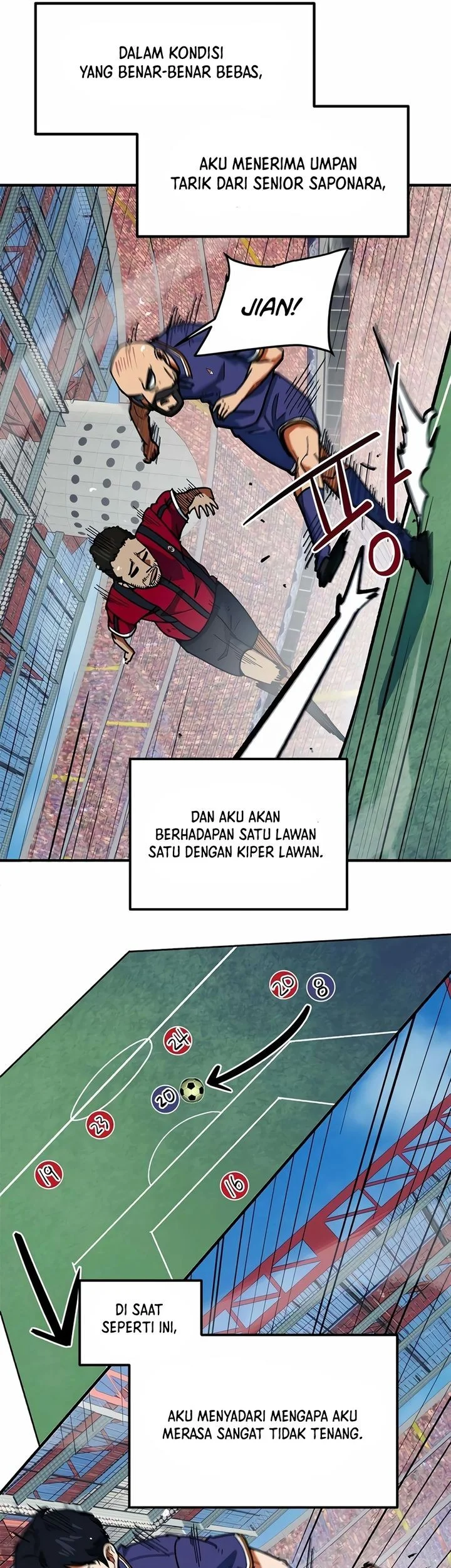 I’m Being Misunderstood as a Soccer Genius Chapter 62 - halaman 62