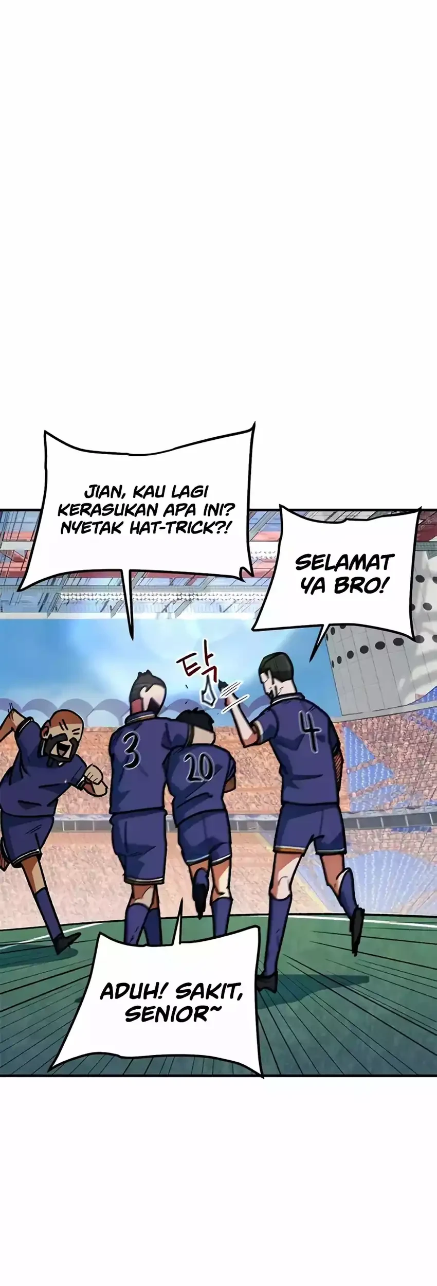 I’m Being Misunderstood as a Soccer Genius Chapter 63 - halaman 38