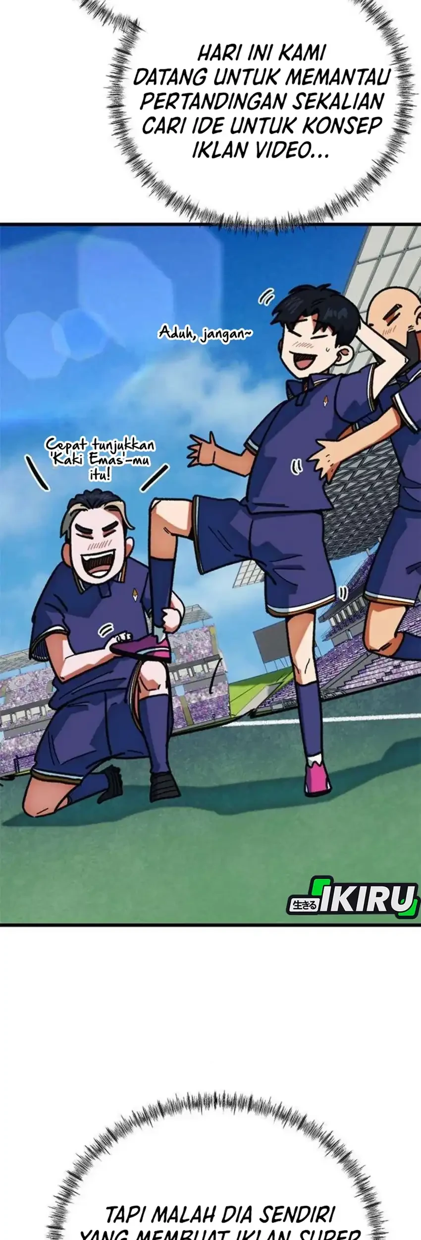 I’m Being Misunderstood as a Soccer Genius Chapter 66 - halaman 81