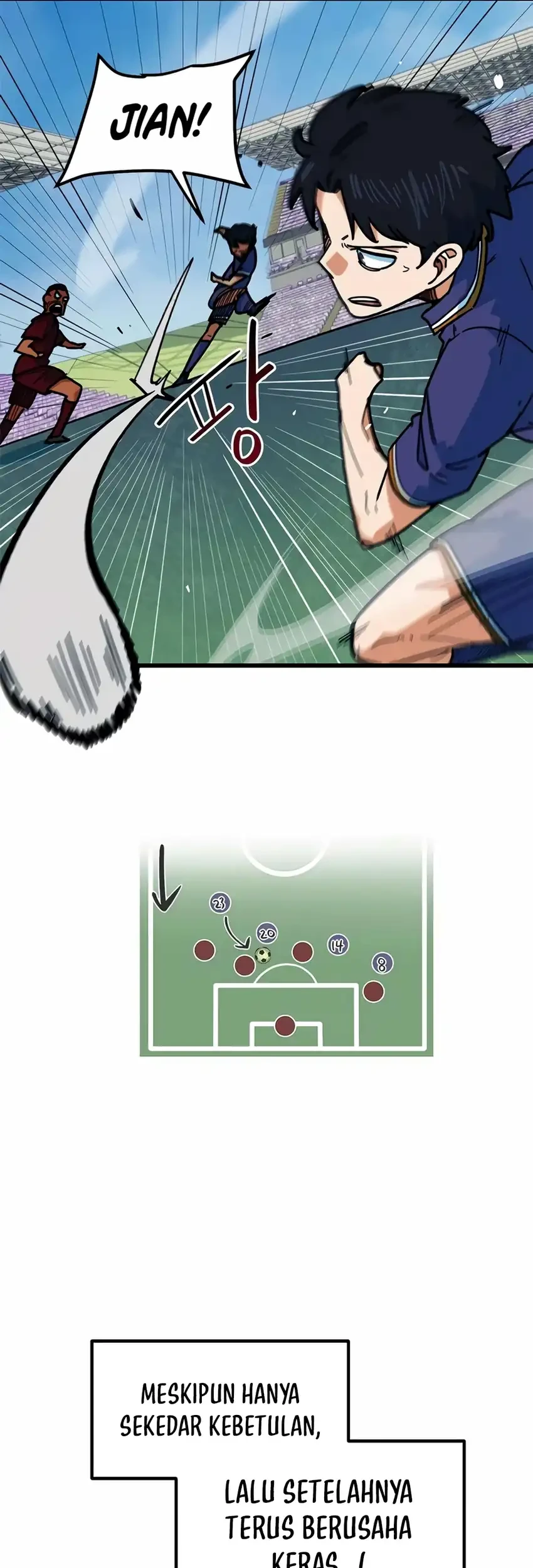 I’m Being Misunderstood as a Soccer Genius Chapter 67 - halaman 18