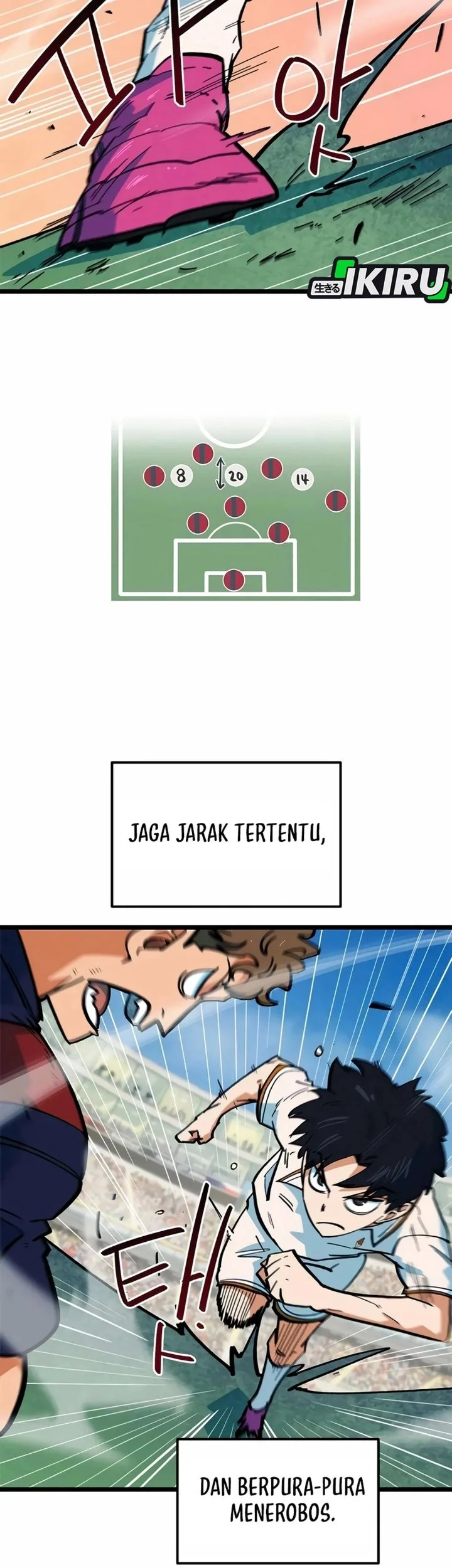 I’m Being Misunderstood as a Soccer Genius Chapter 69 - halaman 17