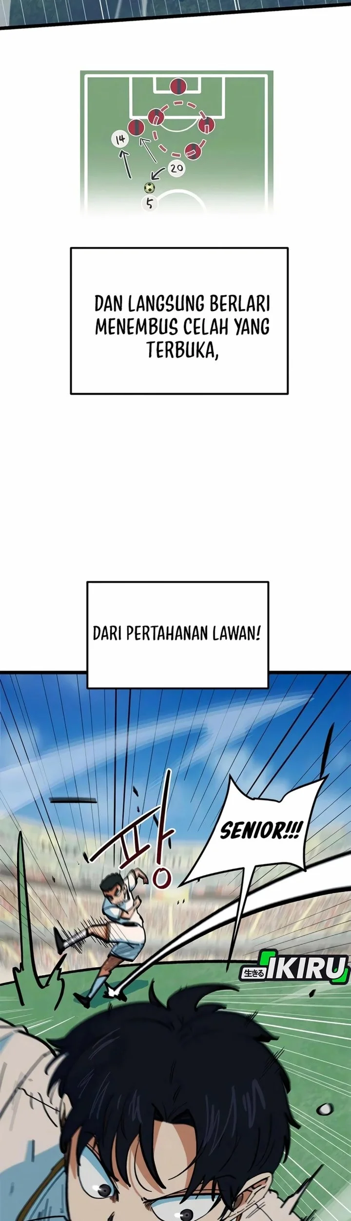 I’m Being Misunderstood as a Soccer Genius Chapter 69 - halaman 23
