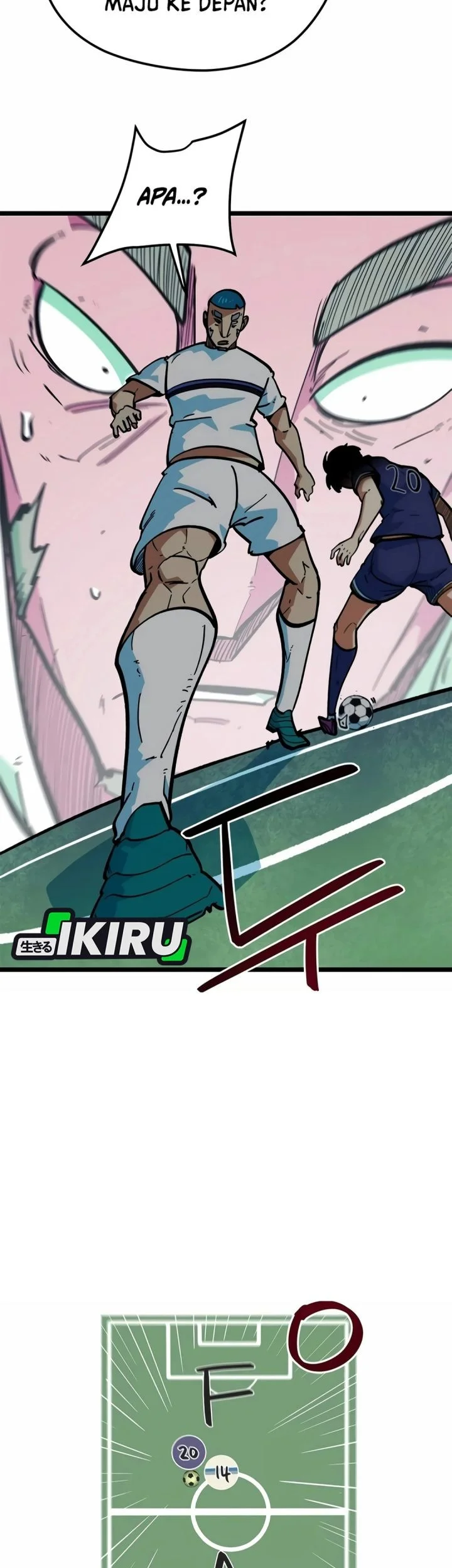 I’m Being Misunderstood as a Soccer Genius Chapter 72 - halaman 65