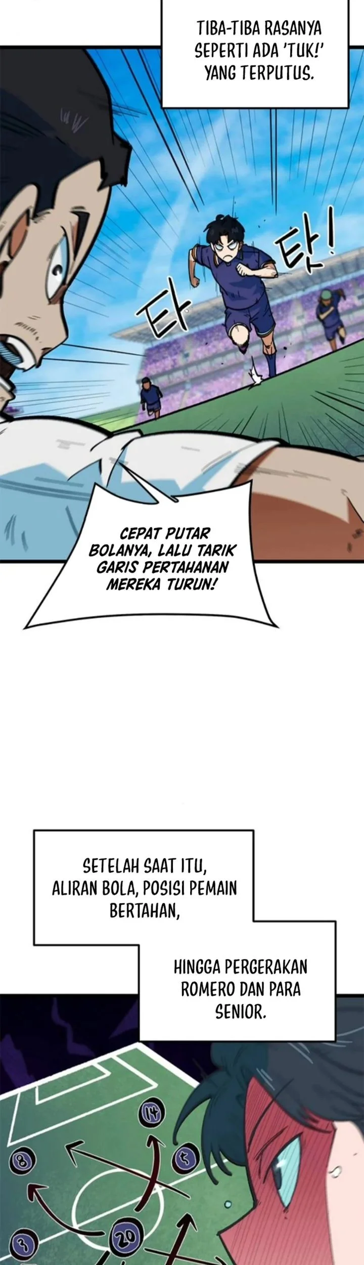 I’m Being Misunderstood as a Soccer Genius Chapter 73 - halaman 17