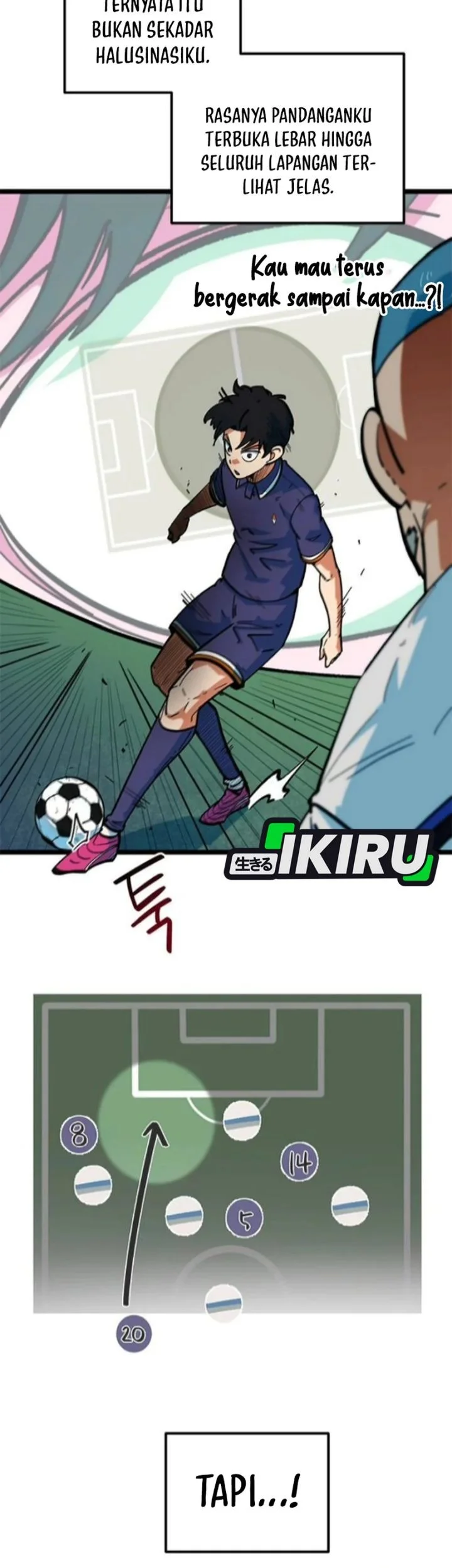 I’m Being Misunderstood as a Soccer Genius Chapter 73 - halaman 31