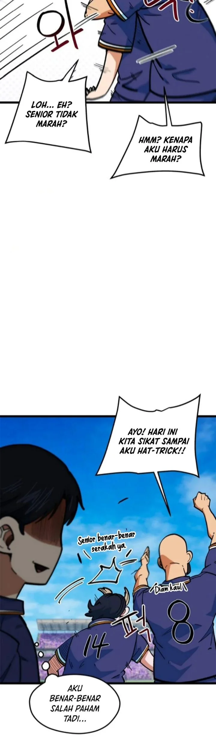 I’m Being Misunderstood as a Soccer Genius Chapter 73 - halaman 49