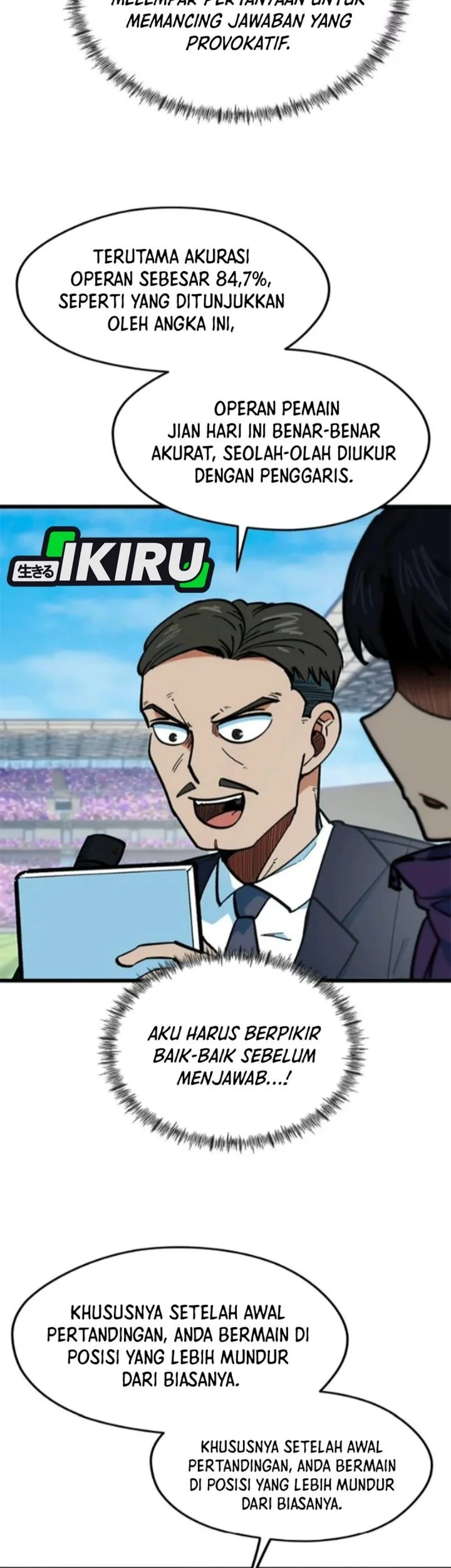 I’m Being Misunderstood as a Soccer Genius Chapter 73 - halaman 69