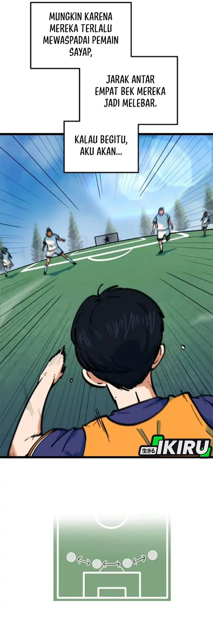 I’m Being Misunderstood as a Soccer Genius Chapter 74 - halaman 43