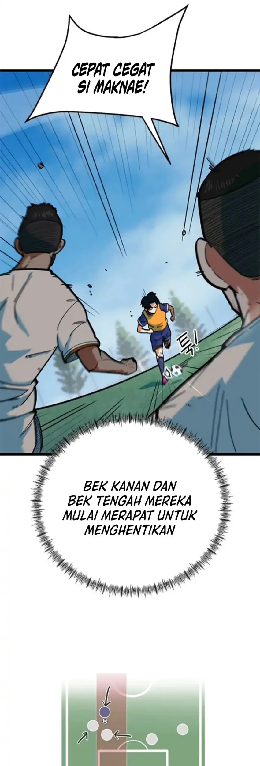 I’m Being Misunderstood as a Soccer Genius Chapter 74 - halaman 49