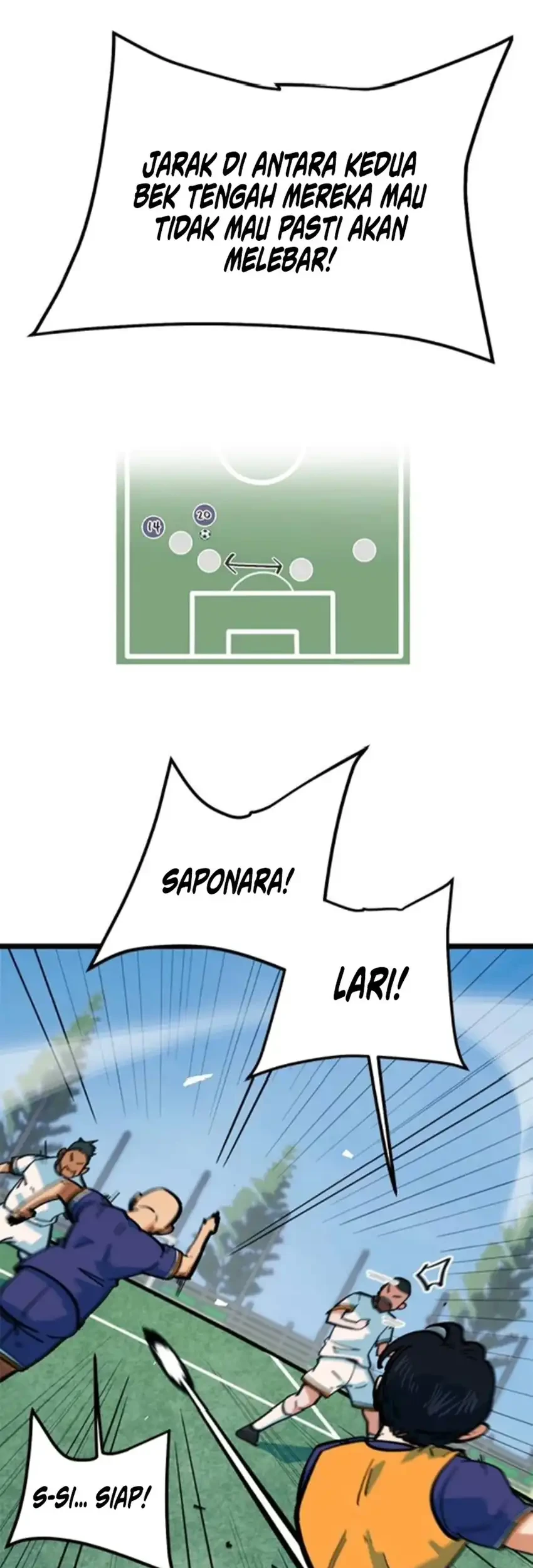 I’m Being Misunderstood as a Soccer Genius Chapter 74 - halaman 51