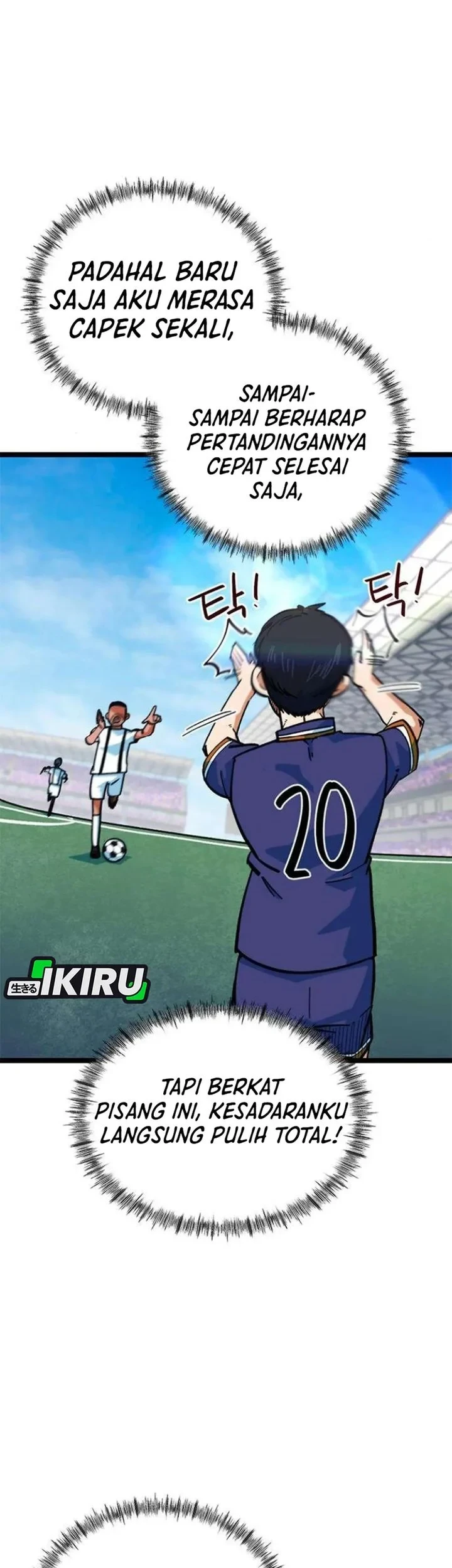 I’m Being Misunderstood as a Soccer Genius Chapter 76 - halaman 34