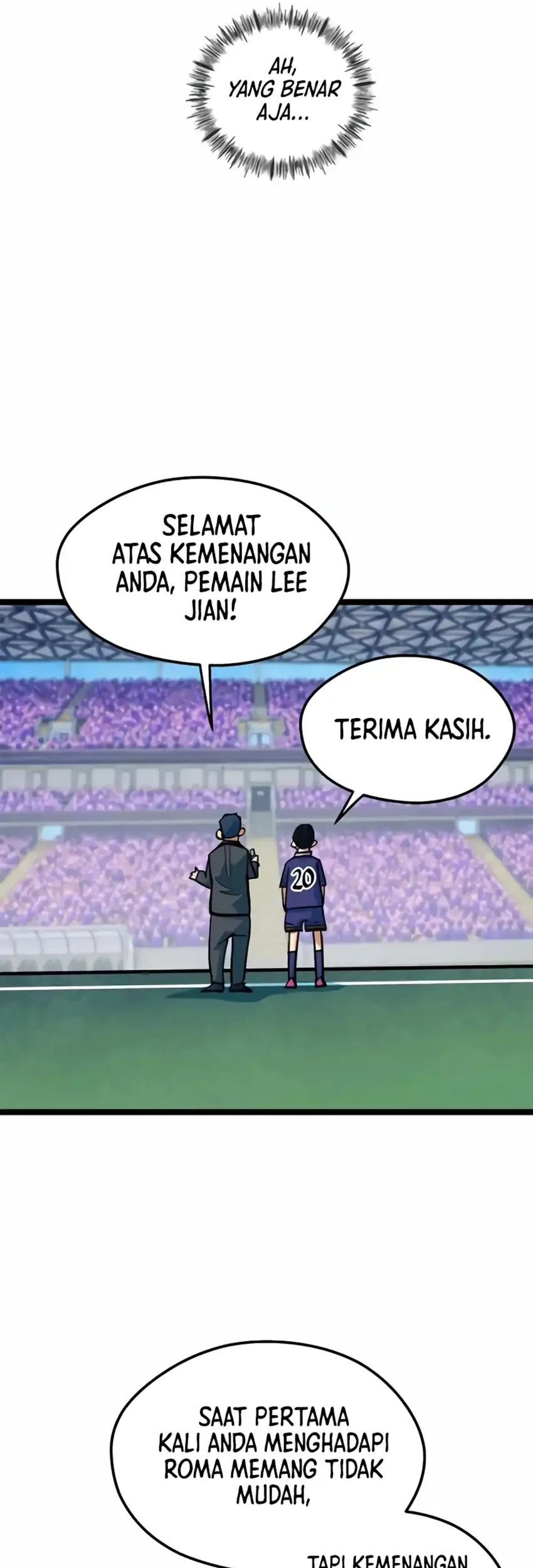 I’m Being Misunderstood as a Soccer Genius Chapter 80 - halaman 65