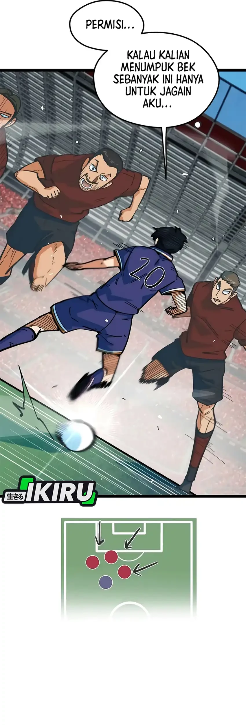 I’m Being Misunderstood as a Soccer Genius Chapter 81 - halaman 82