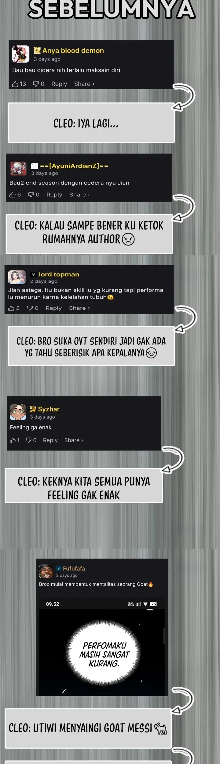 I’m Being Misunderstood as a Soccer Genius Chapter 83 - halaman 40