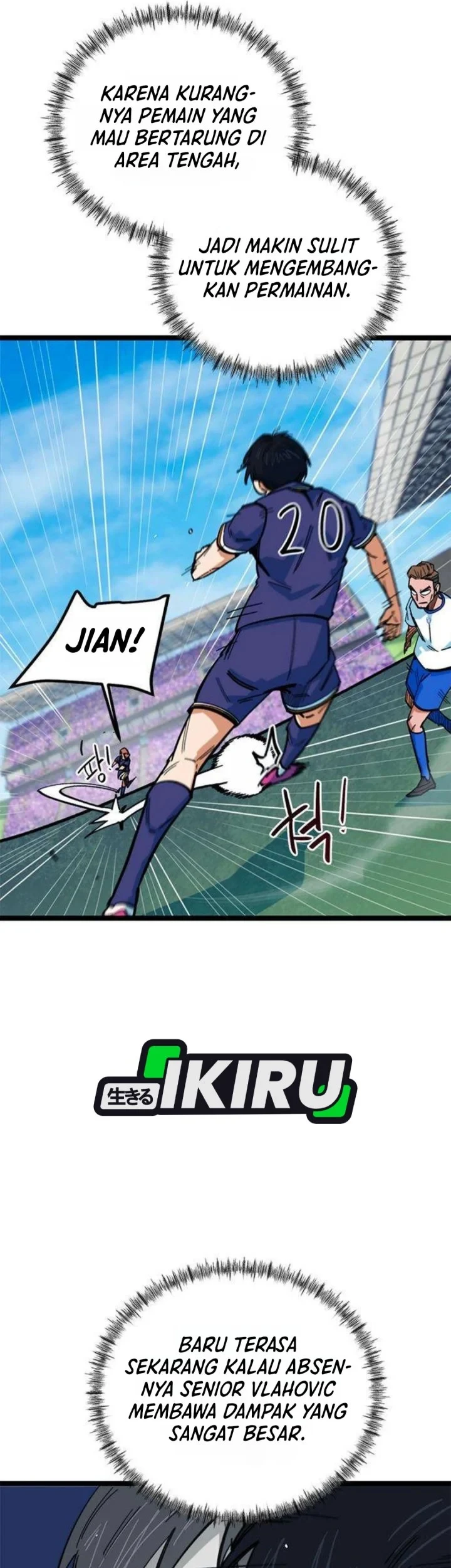 I’m Being Misunderstood as a Soccer Genius Chapter 84 - halaman 6
