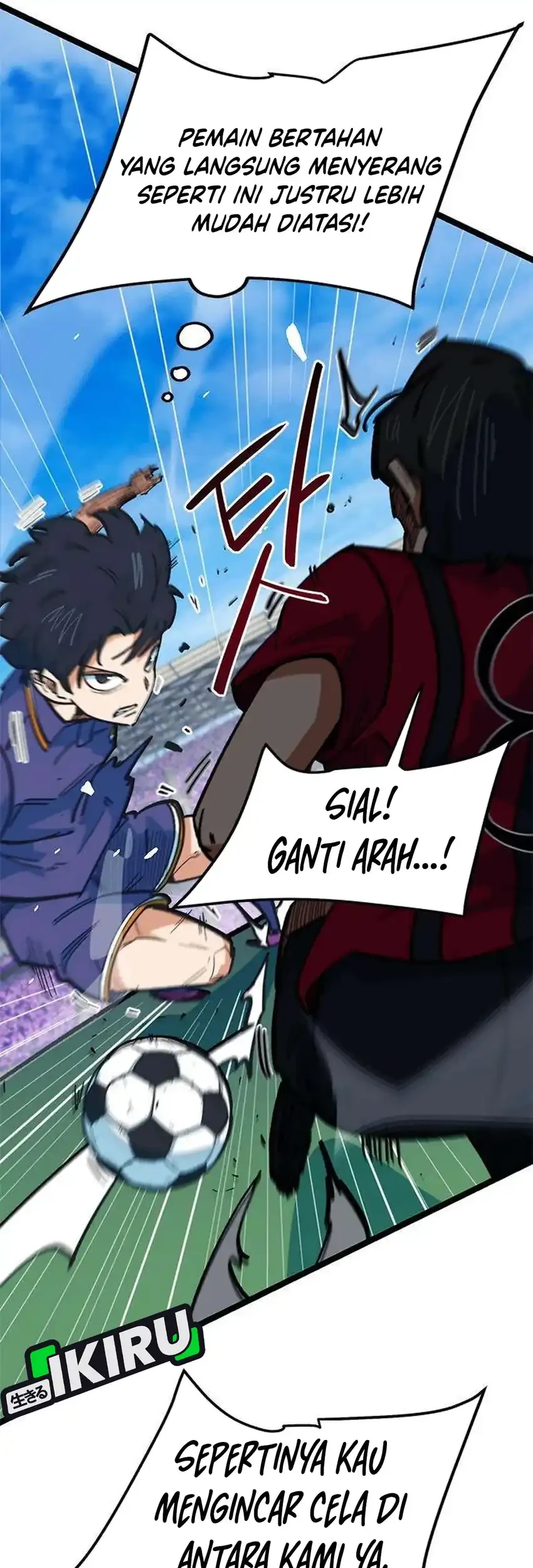 I’m Being Misunderstood as a Soccer Genius Chapter 86 - halaman 54