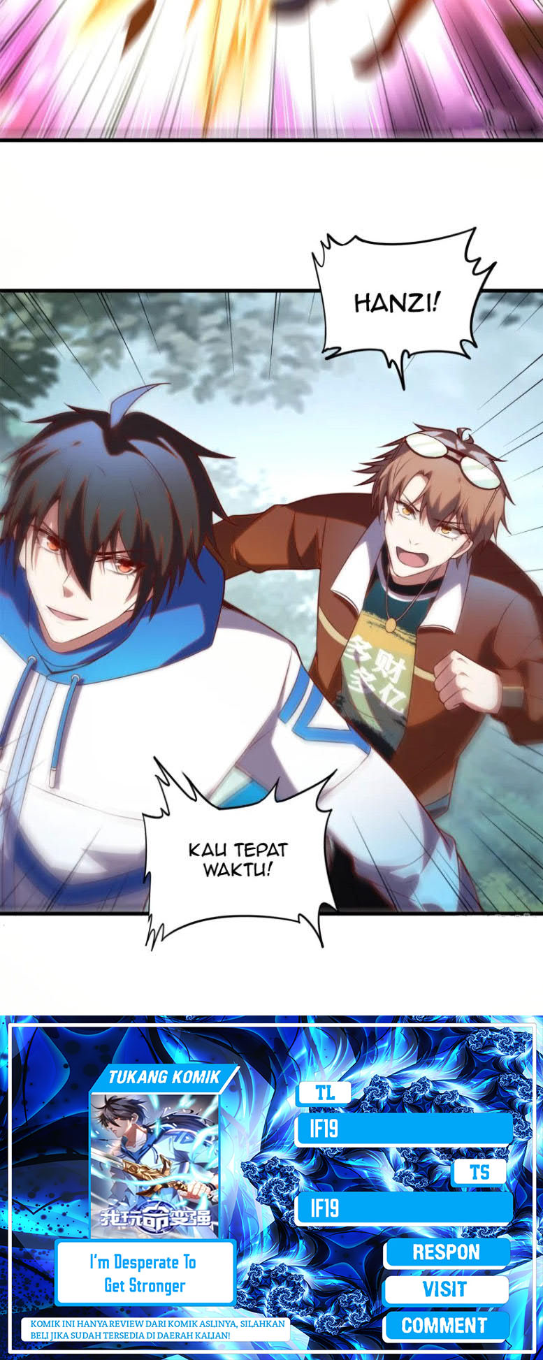 I’m desperate to get stronger Chapter 27 - halaman 16