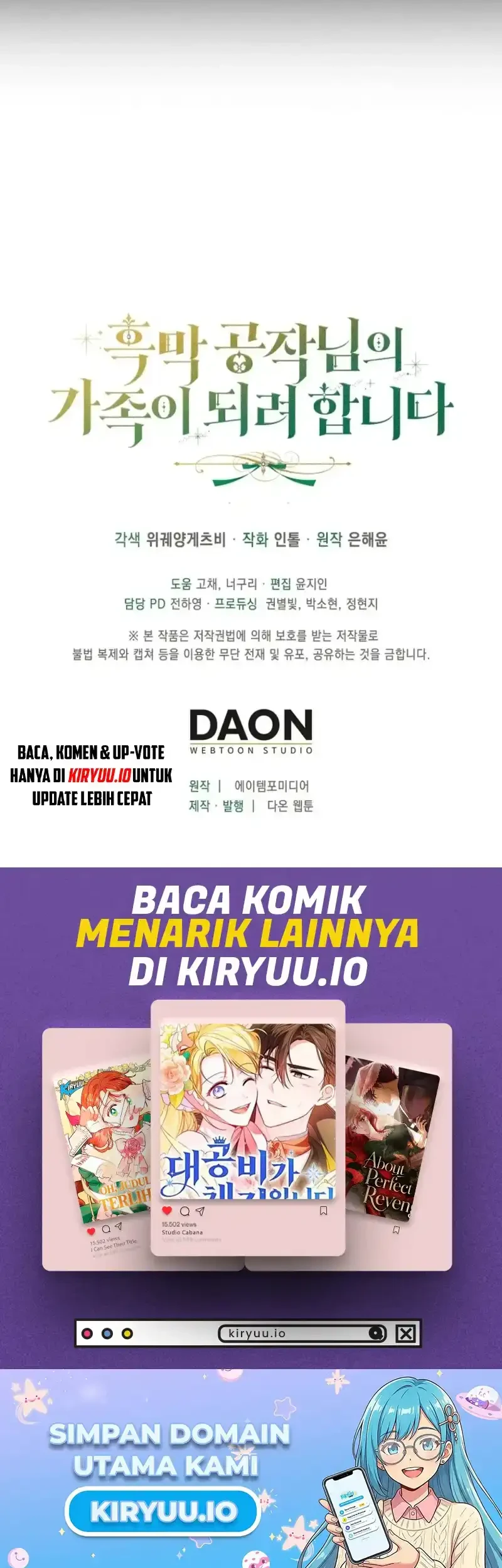 I’m Going to Become the Dark Duke’s Family Chapter 18 - halaman 62