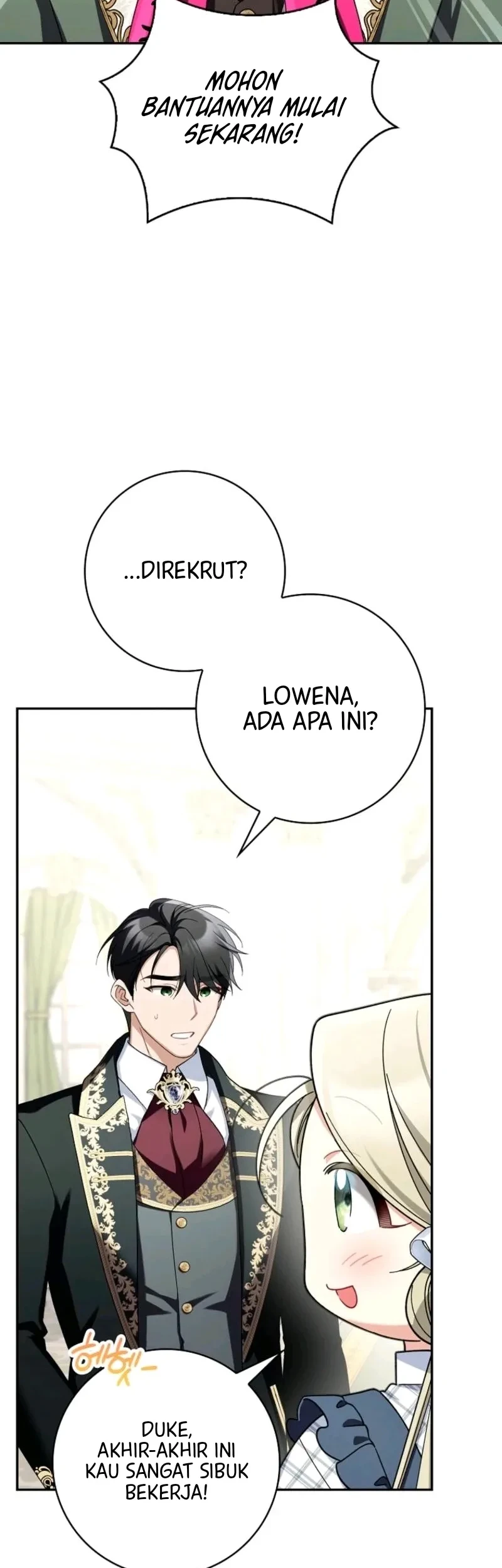 I’m Going to Become the Dark Duke’s Family Chapter 24 - halaman 34