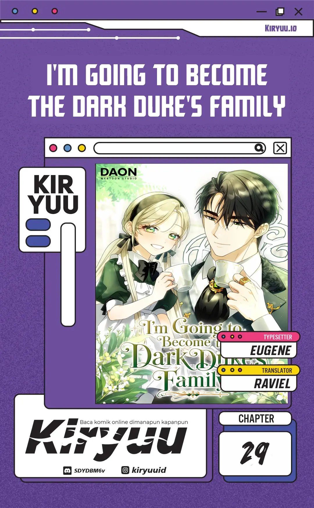 I’m Going to Become the Dark Duke’s Family Chapter 29 - halaman 1