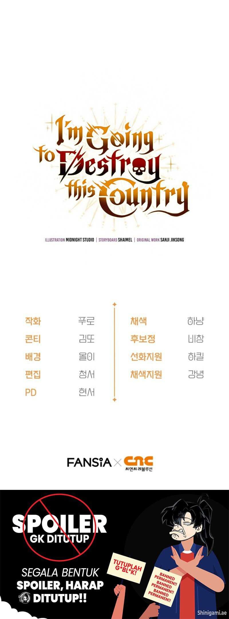 I’m Going To Destroy This Country Chapter 30 - halaman 64