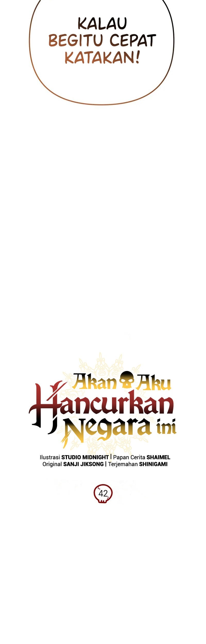 I’m Going To Destroy This Country Chapter 42 - halaman 16
